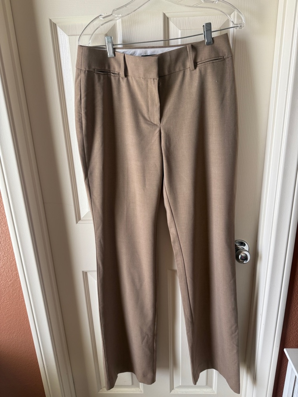 LOFT Julie Trouser in Taupe
